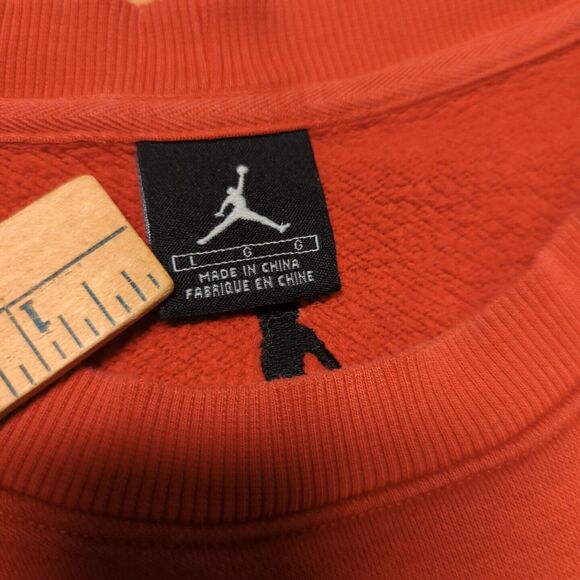 Air Jordan Crewneck Sweatshirt Mens Large Jumpman Fly Logo Basketball - Picture 7 of 11